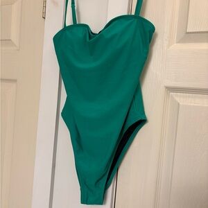 RELLECIGA Women's Green One Piece Swimsuit